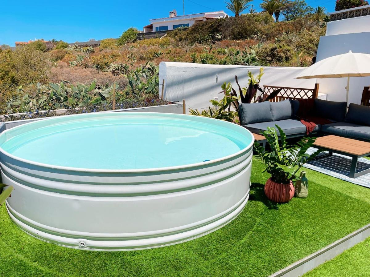Willa Casa Con Piscina Y Jardin Con Vistas Al Mar Puerto de la Madera Zewnętrze zdjęcie