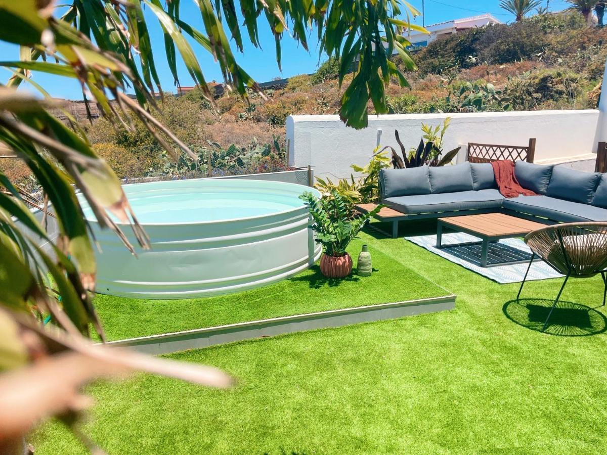 Willa Casa Con Piscina Y Jardin Con Vistas Al Mar Puerto de la Madera Zewnętrze zdjęcie
