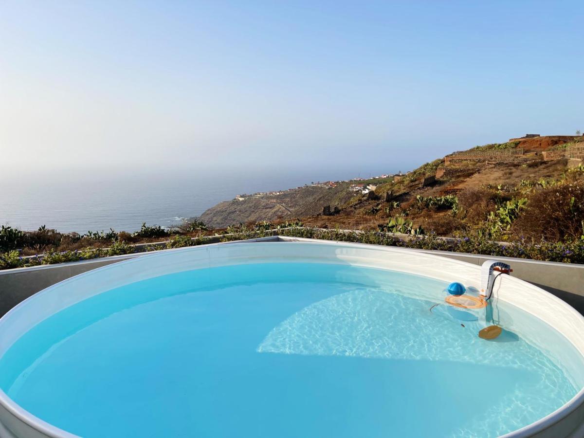 Willa Casa Con Piscina Y Jardin Con Vistas Al Mar Puerto de la Madera Zewnętrze zdjęcie