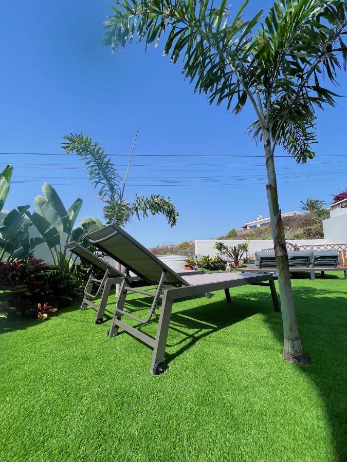 Willa Casa Con Piscina Y Jardin Con Vistas Al Mar Puerto de la Madera Zewnętrze zdjęcie